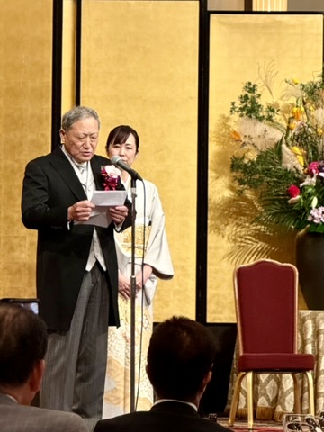 佐野シェフの旭日双光賞受賞祝う会