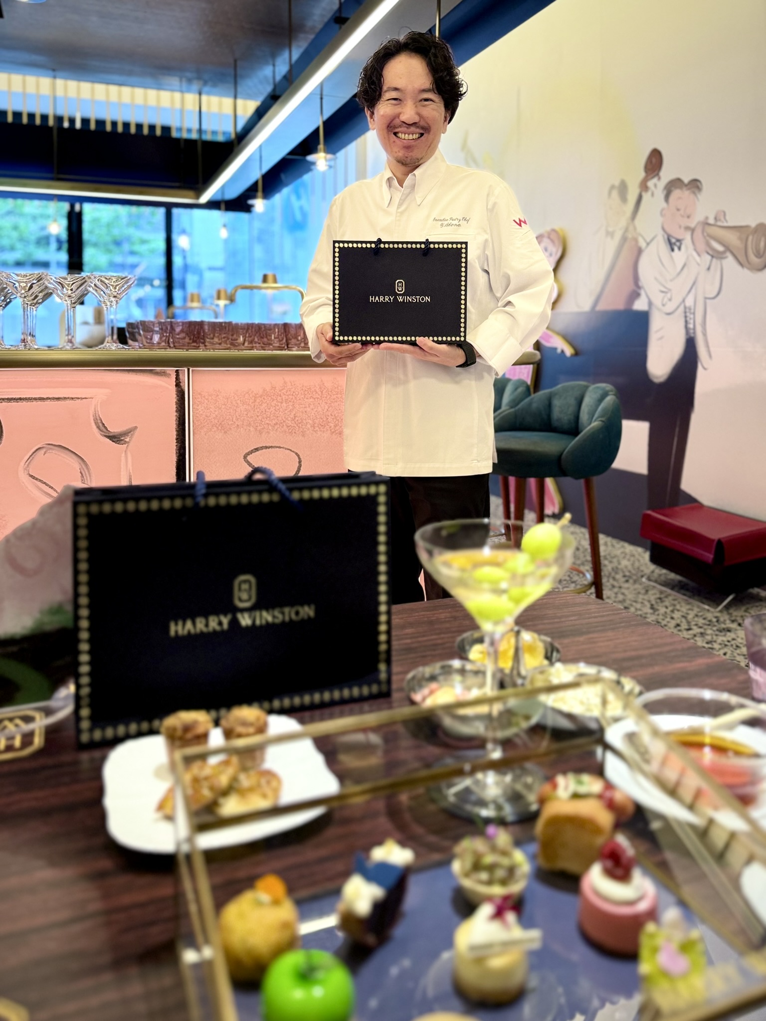 W大阪×HARRY WINSTONアフタヌーンティー
