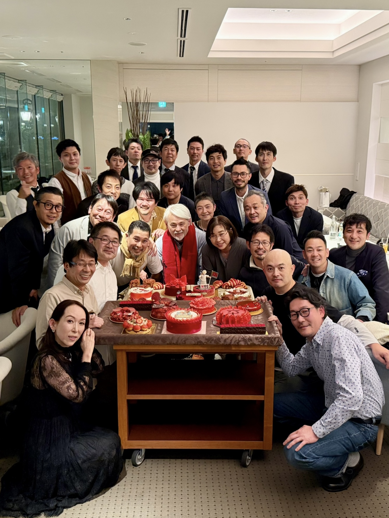 モンプリュ林周平シェフ還暦パーティ②