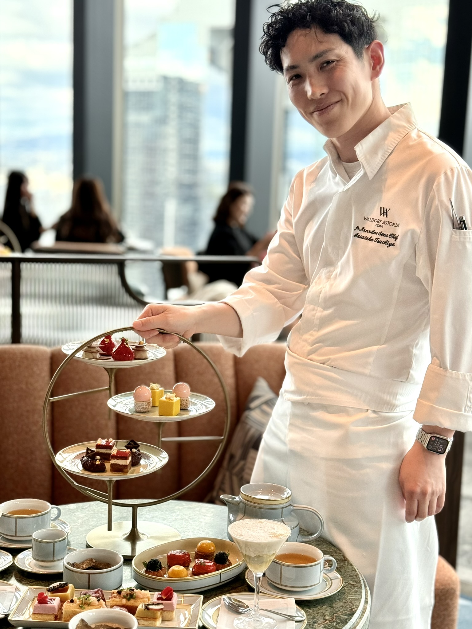 ホリデーアフタヌーンティー＠ウォルドーフ・アストリア大阪