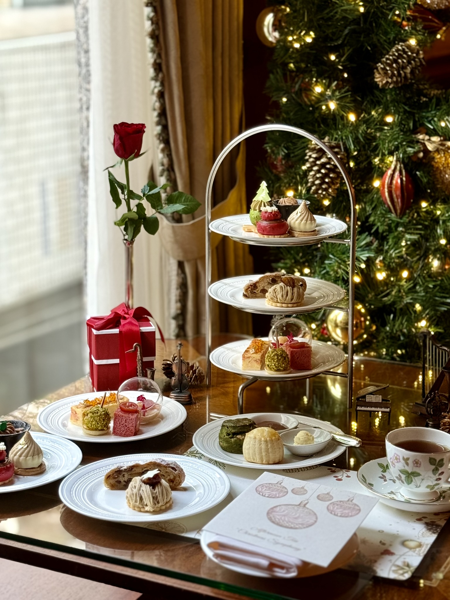 ホリデーアフタヌーンティ＠ザ・リッツ・カールトン大阪