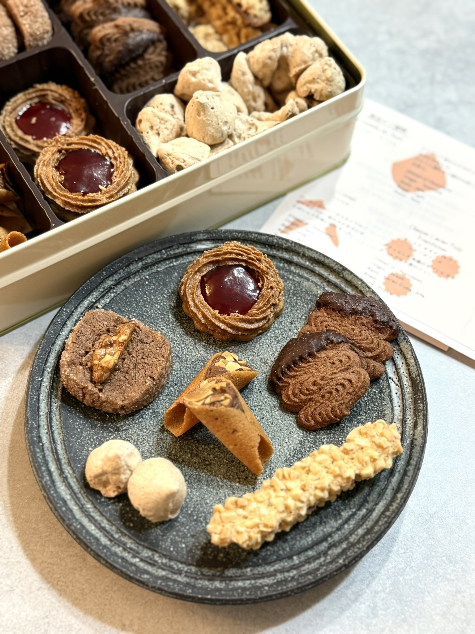 プティフールセック-カカオ-＠アンソンドゥ パティスリー