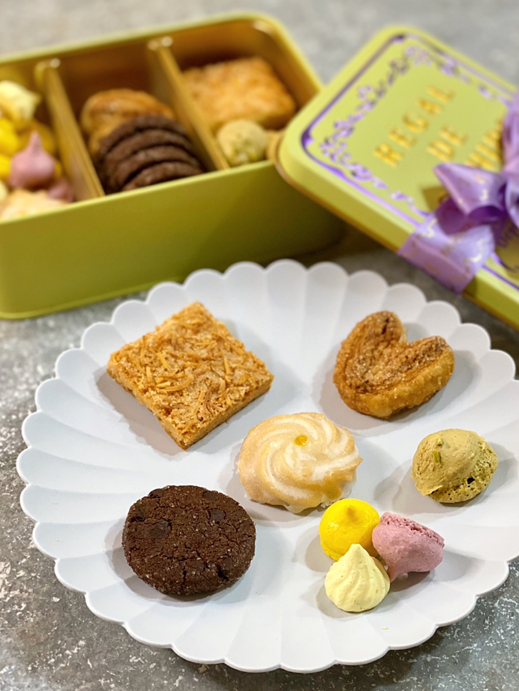 ビジュー・ド・ビスキュイ プティ ジョーヌ＠カフェタナカ | スイーツコーディネーター 松本由紀子さんのSweets Blog「JEWEL TRAY  STYLE」 | 業務用ケーキトレー・ゴールドトレーブランド『JEWEL TRAY』 (ジュエルトレー)